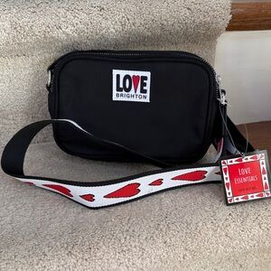 Brighton Love Essentials Black Crossbody Bag